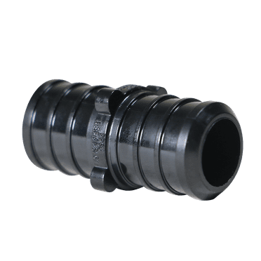 5 Pcs XFITTING Poly Pex B Barb Crimp 3/4 Inch Coupling, Pex B Barb Crimp Poly Alloy,
