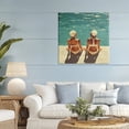 thumbnail image 3 of Stupell Industries Modern Swimmer Friends Duo Canvas Art, 36 x 36, by Layla Oz, 3 of 8