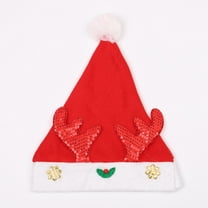 Christmas Hat, Singing, Dancing Hat with Music, Festive Holiday Hat for Celebrations, Hat for Family Gatherings, Christmas Accessories for Parties,Red