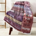 thumbnail image 4 of Retirement Thick Throw Blanket for Women, Teacher Retirement Soft Fleece Flannel Blankets Retirement Party Decorations for Cool Soft Blanket for Bed Couch Sofa (50X60 Inches), 4 of 5