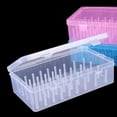 thumbnail image 4 of New Sewing Thread  Box 42 Pieces Spools Bobbin Carrying Case Container Holder Craft Spool Organizing Case Sewing 24 Spools, 4 of 9