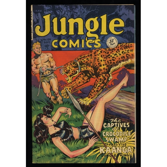 Jungle Comics #129 FN/VF 7.0 Comic Book