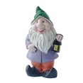 thumbnail image 2 of KGJQ Mini Gnomes Figurine, Resin Welcome Gnome Garden Statue, Small Dwarf Ornament for Fairy Garden, Flower Pot, Home Decor, 2 of 7