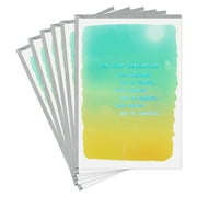 Hallmark Graduation Greeting Cards (Ombre Sunrise), Pack of 6