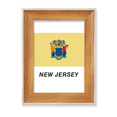thumbnail image 1 of New Jersey Contours Flag State America Desktop Wooden Photo Frame Display Picture Art Painting Multiple Sets, 1 of 3