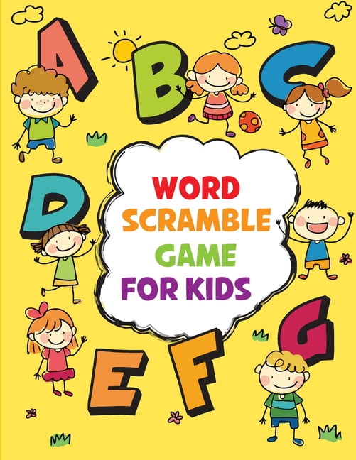Word Scramble Game for Kids: Improve Children's Brain & Cognitive Abilities Through Puzzles and 