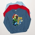 thumbnail image 3 of Good Life Rudolph's Red Nose Egg Nog Ugly Christmas Sweater Sweatshirt Funny, 3 of 4