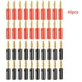thumbnail image 4 of EIMELI Banana Plugs Black-Red Bananas Clips as Speaker Wire Connector Audio Wires Cable Connecting Accessory Tools for Automobiles, 4 of 10