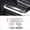 Silver, variant on Car Door Sill Protector Compatible with Toyota Land Cruiser Prado 2024 2025 2026, Anti-Scratch Car Door Entry Guard Sills Protector Trim Accessories, 6Pcs (Black)