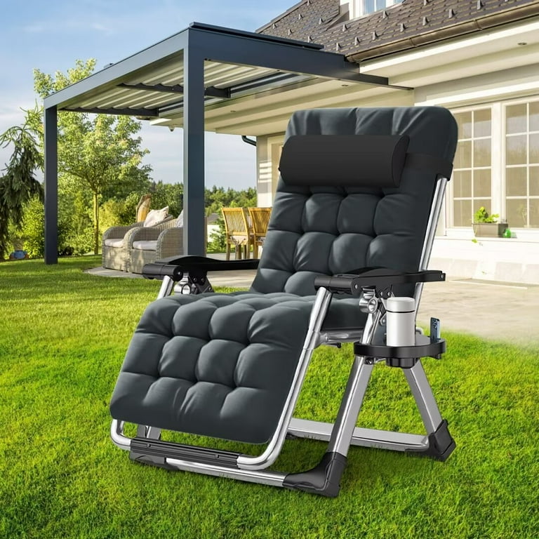 Docred Zero Gravity Chair, Adjustable Recliner with Cushion Docred Zero Gravity Chair, Adjustable Recliner with Cushion
