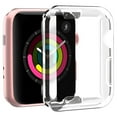 thumbnail image 3 of Noir Apple Watch 38mm Clear Case with Buit in TPU Screen Protector Full Cover Protective Case for Series 3 Series 2 Series 1 (3 Pack), 3 of 7