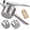 Silver-2 Cups, variant on Sopito Potato Ricer, Upgraded Stainless Steel Potato Masher with 3 Interchangeable Discs, Heavy Duty Kitchen Tool Gadget