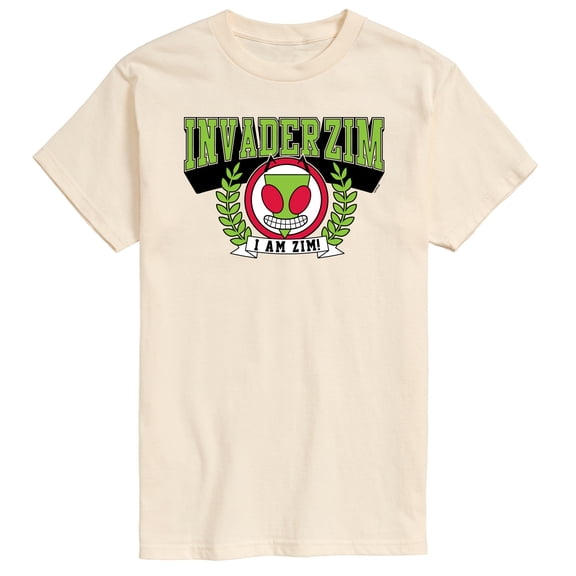 Invader Zim - Invader Zim Collegiate - Men's Short Sleeve Graphic T-Shirt