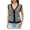 BLack, variant on ATTRACO Women Striped Sweater Vest Buttom Down Crochet Sleeveless Cardigans Versatile Tank Top