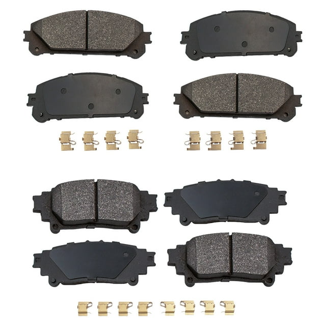 Balatas AG para Auto Completo para Toyota Sienna 2011 a 2018 8 Piezas Nuevas