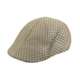 thumbnail image 4 of Boina plana de malla para hombre Caqui oscuro, 4 of 9