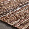 thumbnail image 4 of Hand-Woven Amara Leather and Cotton Area Rug, 4 of 7