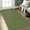 Bright Green/Earthy Green, variant on Runners for Hallways 2x10 ft Washable Kitchen Runner Non Slip Rubber Backed Hallway Rugs Cotton Entryway Runner Rug Floor Carpet for Indoor Hall, Backdoor, Kitchen, Orange/Tan