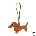 thumbnail image 5 of Car Keychain Dachshund Pendant PU Desktop Decoration Bag Pendant κ S9D9 B6, 5 of 9