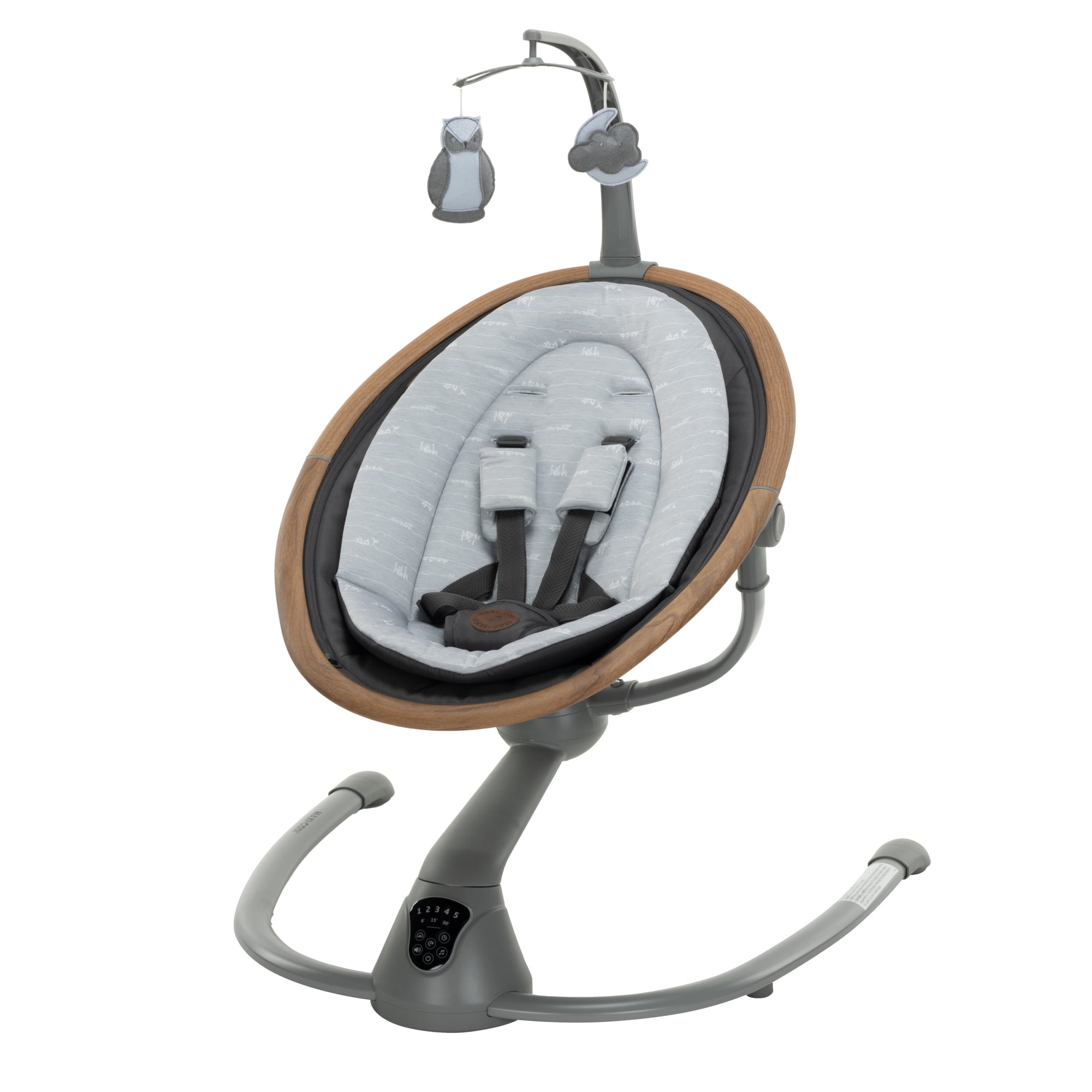 Maxi-Cosi Cassia Portable Baby Swing, On Safari Gray