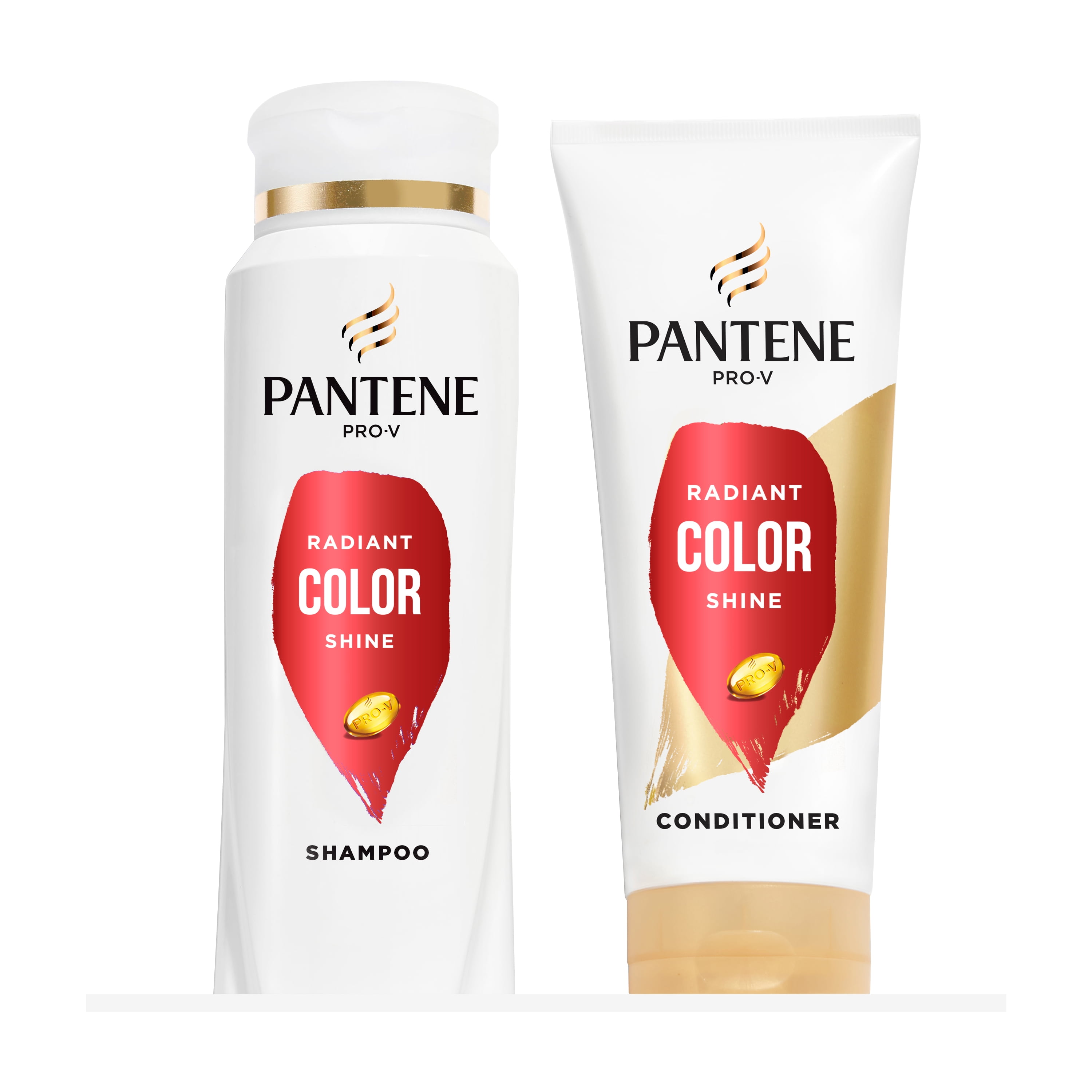 Pantene Pro-V Radiant Color Shine Shampoo, 10.4oz + Conditioner, 9.0oz