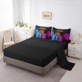 thumbnail image 3 of 7 Piece Basketball Full Bed in a Bag Sports Bedding Sets Teen Basketball Lover Comforter Set with Sheets Sports Game Themed Bed Set Ball Game Decor Sheets, 3 of 5