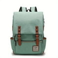 thumbnail image 3 of Retro Casual Oxford Cloth Backpack, Outdoor Travel Backpack School Bag, 3 of 5