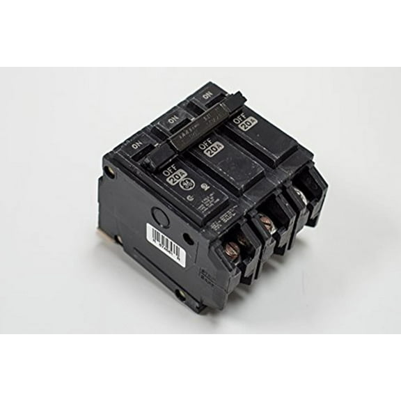 GE Distribution THQB32015 Molded Case Circuit Breaker; 15 Amp, 240 V AC, 3-Pole