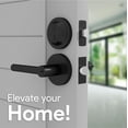 thumbnail image 2 of Mega Handles | Ronn Door Lever and Deadbolt Combo | Matte Black, 2 of 4