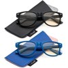 Newbee Fashion Kids Blue Light Block Glasses Gilrs Boys Toddles (under 5 Years) Small Frame-Computer and Gamer Eyewear Anti-Glare Protection Anti-Fatigue Anti UV Glasses for Smartphone Screens