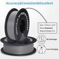 thumbnail image 4 of GEEETECH Matte grey PLA Filament,1kg Spool (2.2lbs), Dimensional Accuracy +/- 0.03 mm, Fit Most FDM Printer, 4 of 5