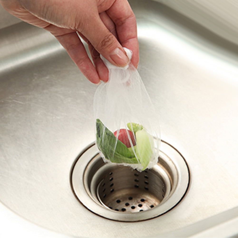 30-100PCS Kitchen Sink Filter Basin Residue Bag For Shower Filter Sink Strainers 