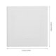 thumbnail image 2 of WHAMVOX White Drywall Hole Cover Panel for Plumbing and Electrical Access with Elegant Appearance, 2 of 8