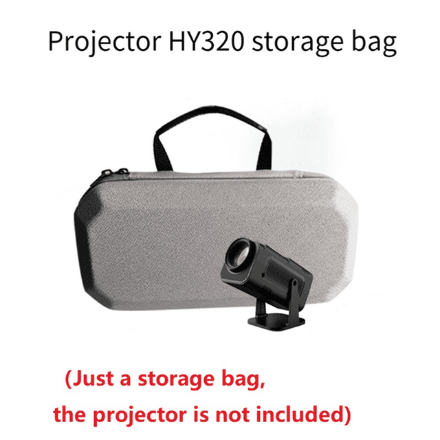 Sac de Rangement Portable pour Projecteur Sac de Transport pour Projecteur avec Poignée pour Protecteur de Projecteur HY320