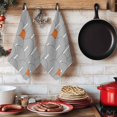 thumbnail image 6 of Boho Geometric Kitchen Towels Set of 3, Modern Abstract Chic Bohemian Stripes Absorbent Dish Towels for Kitchen, Microfiber Hand Towel, Quick Drying Tea Towel for Cleaning Decorative Dishcloths, 6 of 7