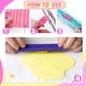 thumbnail image 4 of Fiudx Cortador de Galletas con Números y Letras, Grabador de Letras, Plástico Apto para Uso Alimentario, Sin Bpa, Apto para Lavavajillas, Asas de Fácil Agarre, Herramienta para Hornear, Rojo, 17,8 X, 4 of 6
