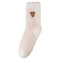 thumbnail image 4 of Calcetines gruesos y cálidos de invierno para mujer, con forro polar, hasta media pantorrilla | Calcetines suaves y cómodos para dormir | Calcetines térmicos de moda para el frío | Calcetines, 4 of 7