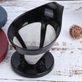 thumbnail image 4 of Filtre à Café, Machine à Café Goutte à Goutte Réutilisable en Acier Inoxydable Filtre à Café Réutilisable Conçu pour la Perfection, 4 of 8