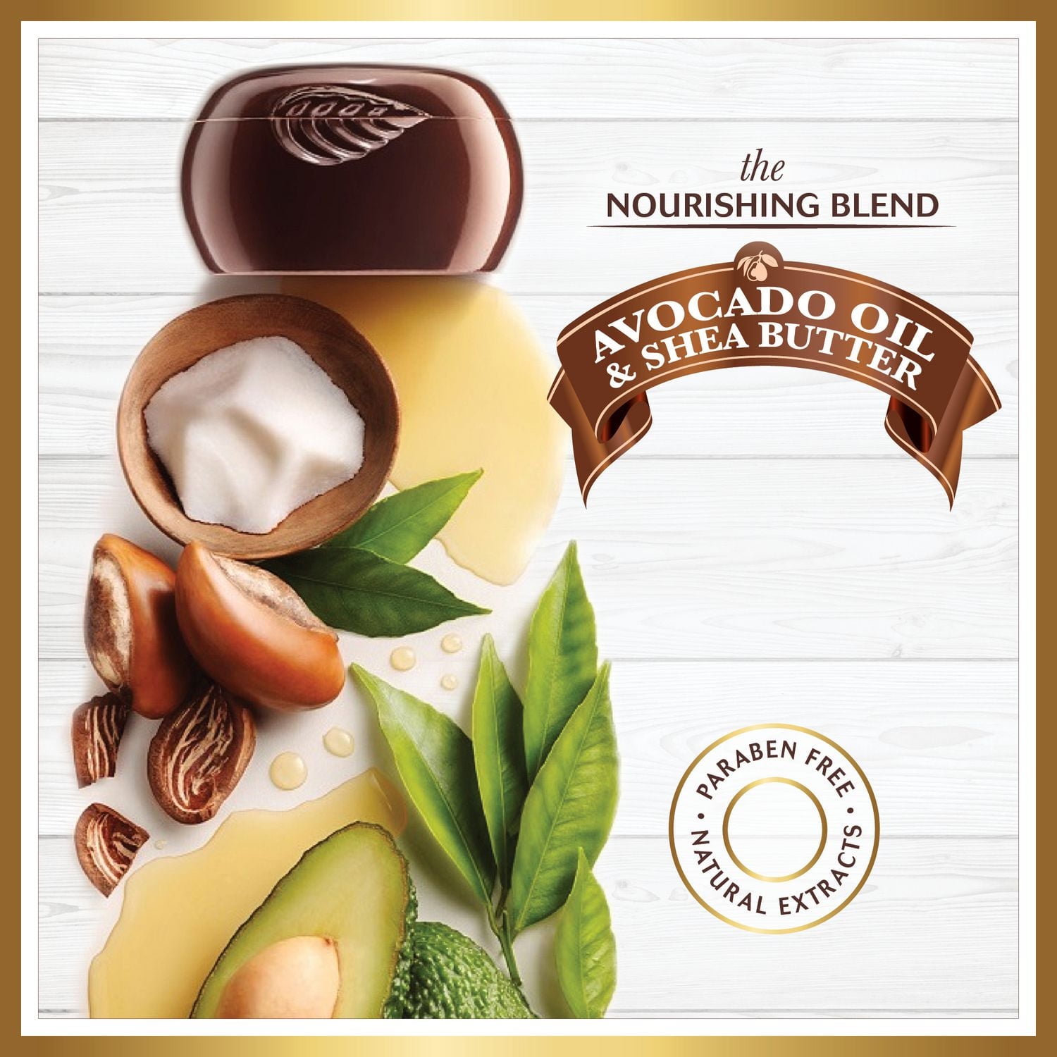 Garnier Whole Blends Avocado Oil & Shea Butter Nourishing Conditioner