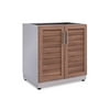 NewAge Outdoor Kitchen Grove 32-Inch Stainless Steel Cabinet