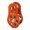 Orange, variant on Professional Fixed Pulley Cable Trolley Pulley with Ball Bearing Climbing Caving Aloft Work Rescue Red