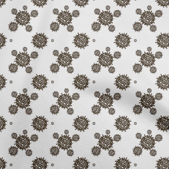oneOone Polyester Spandex Gray Fabric Medical Quilting Supplies Print Sewing Fabric By The Yard 56 Inch Wide