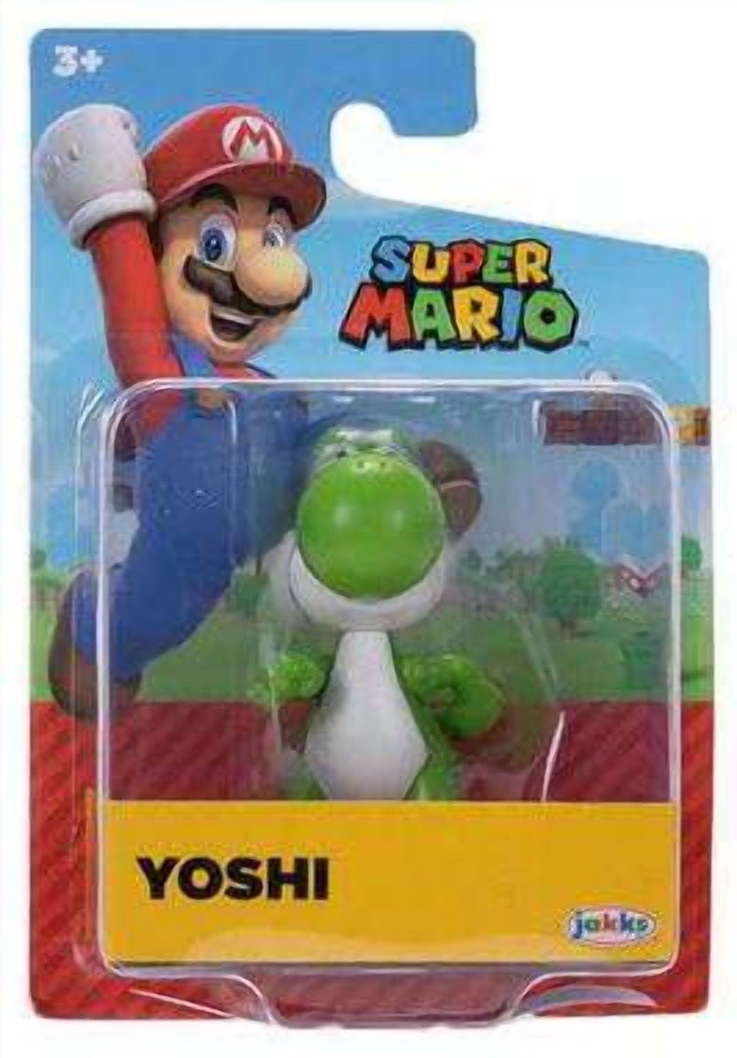 World of Nintendo Wave 40 Light Blue Yoshi Action Figure (with Egg