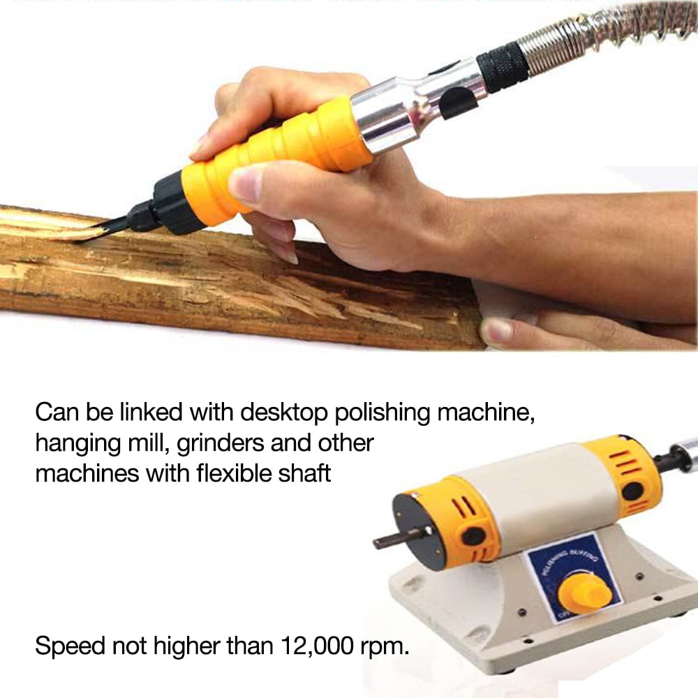 Details about   Electric Wood Carving Engraving Hand Chisel Tool Woodworking W/Free 5 Chise 