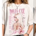 thumbnail image 3 of Doja Cat Vie Vintage 90s T-Shirt, Pink Y2K Aesthetic Bootleg Graphic Tee, 3 of 4