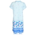 thumbnail image 2 of JEFFRICO Womens Nightgowns Sleepwear Soft Pajama Dress Nightshirts Plus Size, 2 of 4