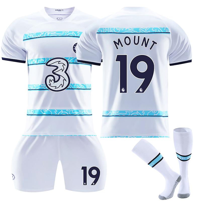 Chelsea F.c Away Jersey 2022/2023 Mount No.19 Soccer Jersey