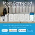 thumbnail image 2 of Lutron Diva Smart Dimmer Switch for Caséta Smart Lighting | DVRF-6L-BR | Brown, 2 of 5