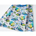 thumbnail image 6 of QEFJNO 2-8Y Kids Boys 100% Cotton Pajamas Set Toddler 2-Piece Long Sleeve Sleepwear Little Boys Engineering Vehicle Pjs, 6 of 10