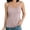 Pink, variant on Bixock Women's Maternity Tops Sleeveless Pregnant Cami Tops Crew Neck Soft Breathable Maternity Tank Top with Built In Bra Comfortable Maternity Clothings